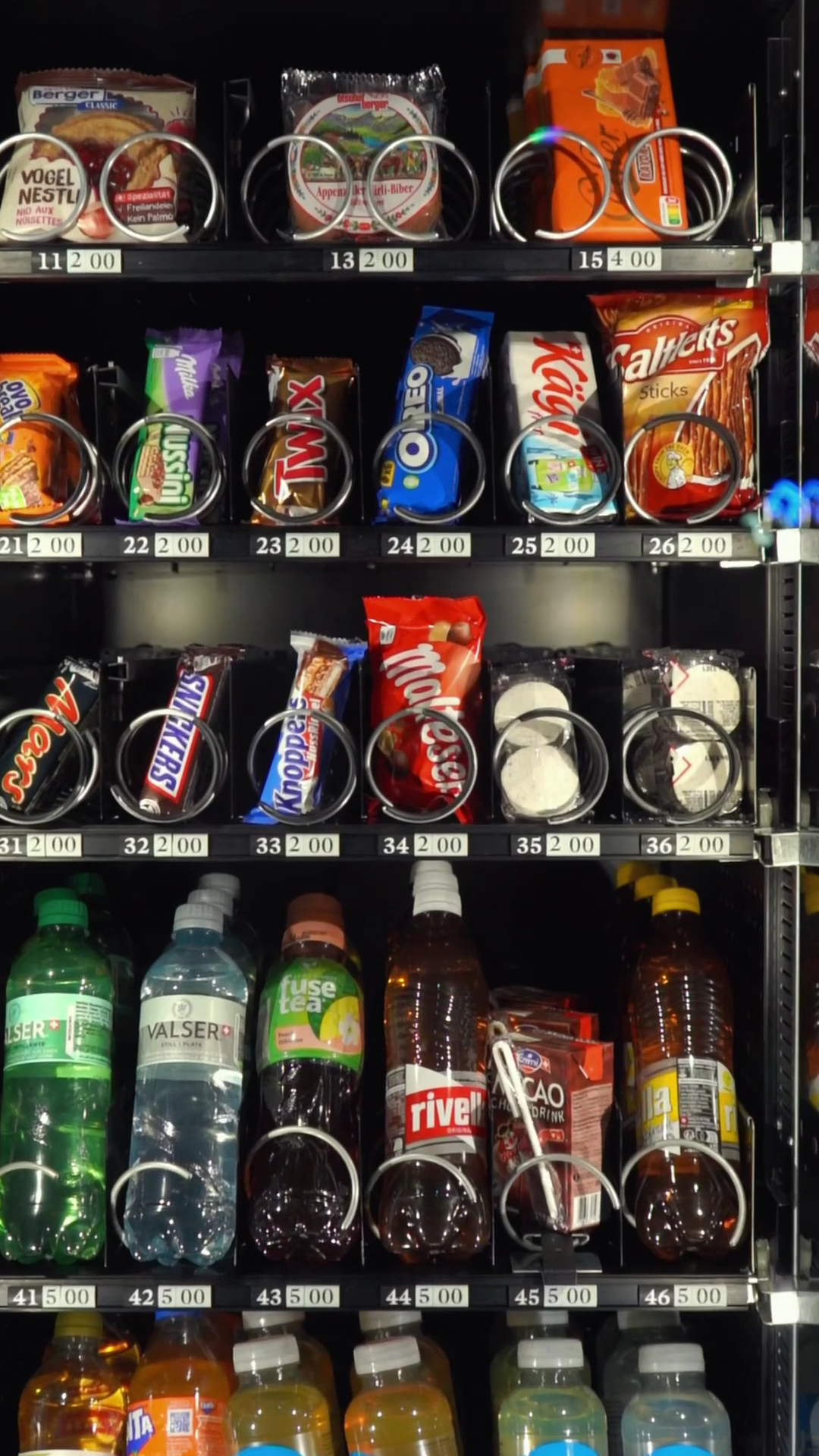 Drinks & vending machines